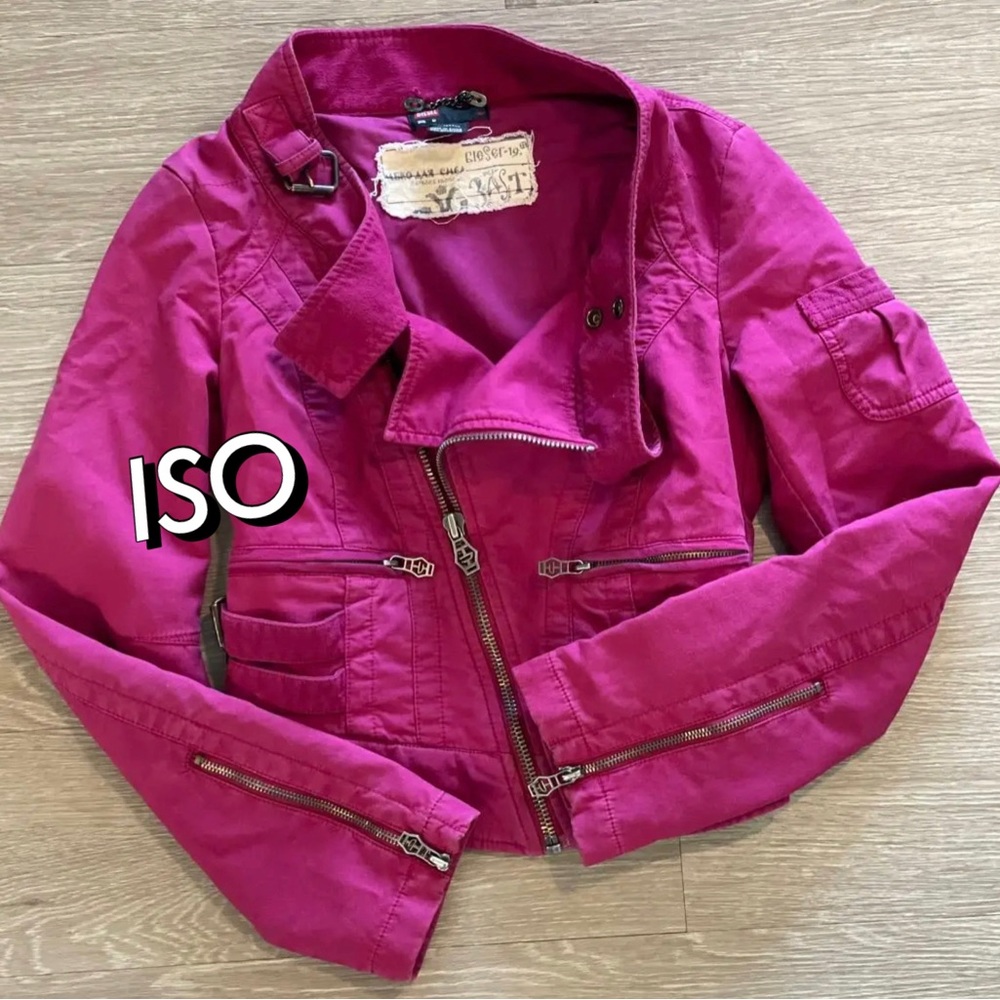 ISO Diesel pink fushia jacket